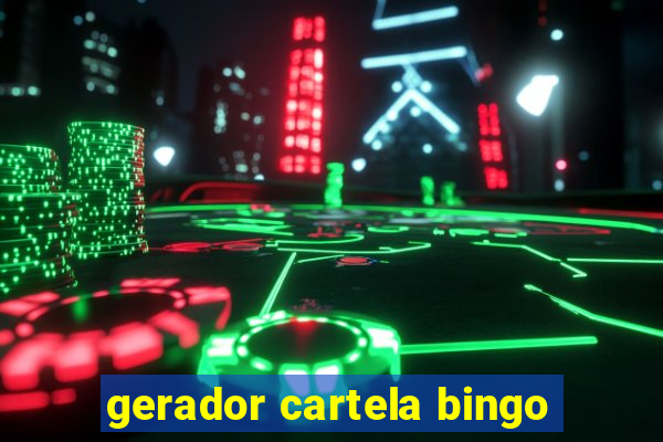 gerador cartela bingo